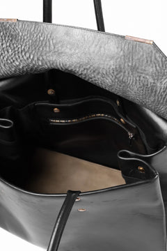 画像をギャラリービューアに読み込む, ierib exclusive Bark Bag PROT#40 / Smooth Horse + Smith Leather (BLACK)