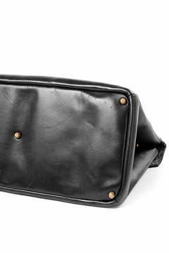 Load image into Gallery viewer, ierib exclusive Bark Bag #40 / Shiny Horse + Smith Leather (BLACK)