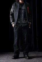 画像をギャラリービューアに読み込む, CHANGES REMAKE VINTAGE BANDANA ENGINNER JACKET (BLACK / NAVY)