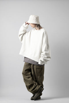 entire studios BOX CREW SWEAT PULLOVER (RICE)の商品ページ