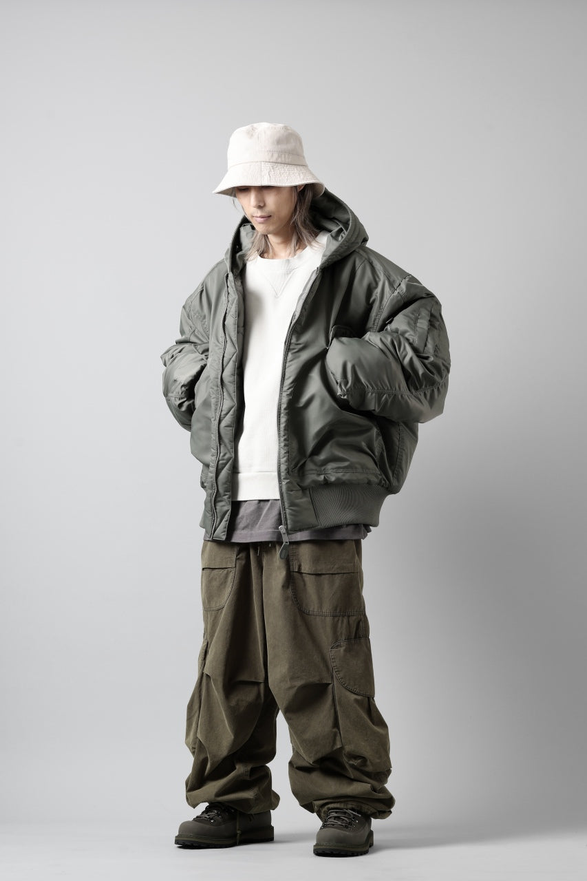 entire studios FREIGHT CARGO PANTS / COTTON CANVAS (PINE)