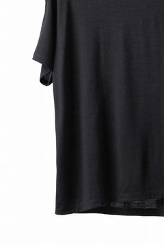 画像をギャラリービューアに読み込む, CAPERTICA REGULAR FIT S/S TEE / SUPER 140s WASHABLE WOOL DC JERSEY (MIDNIGHT)