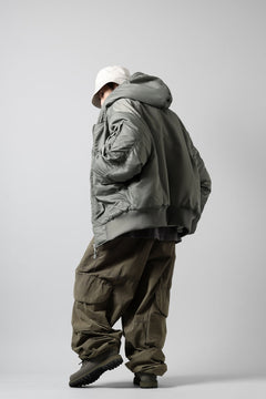 Load image into Gallery viewer, entire studios XB-70 BOMBER PADDED JACKET (SWAMP)