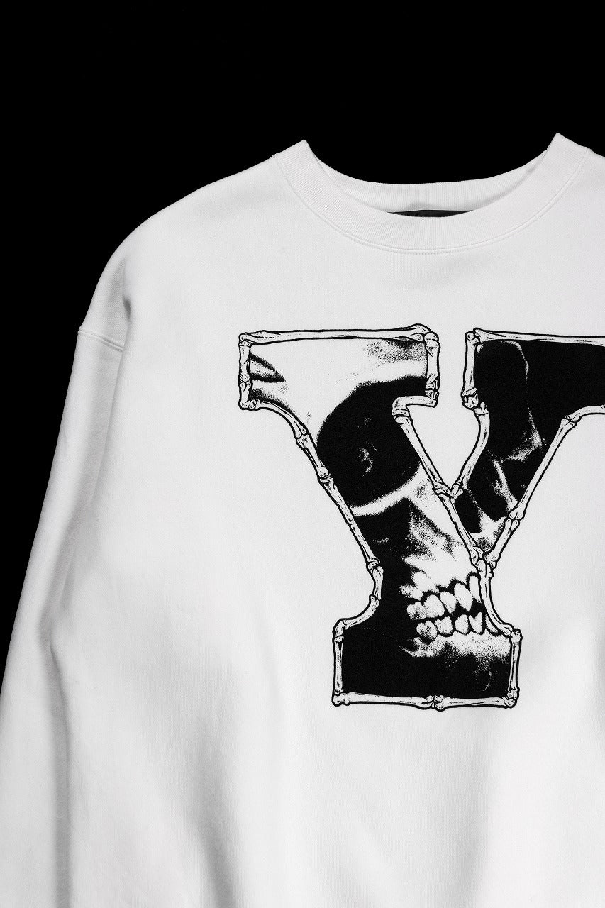 画像をギャラリービューアに読み込む, Y&#39;s for men x MASSES SWEAT SHIRT / PRINT A (WHITE)