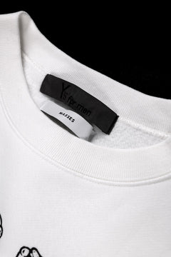 画像をギャラリービューアに読み込む, Y&#39;s for men x MASSES SWEAT SHIRT / PRINT A (WHITE)