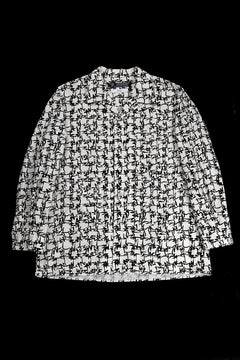 画像をギャラリービューアに読み込む, Y&#39;s for men x MASSES OPEN COLLAR SHIRT / MA ALL OVER PIGMENT PRINT (WHITE)