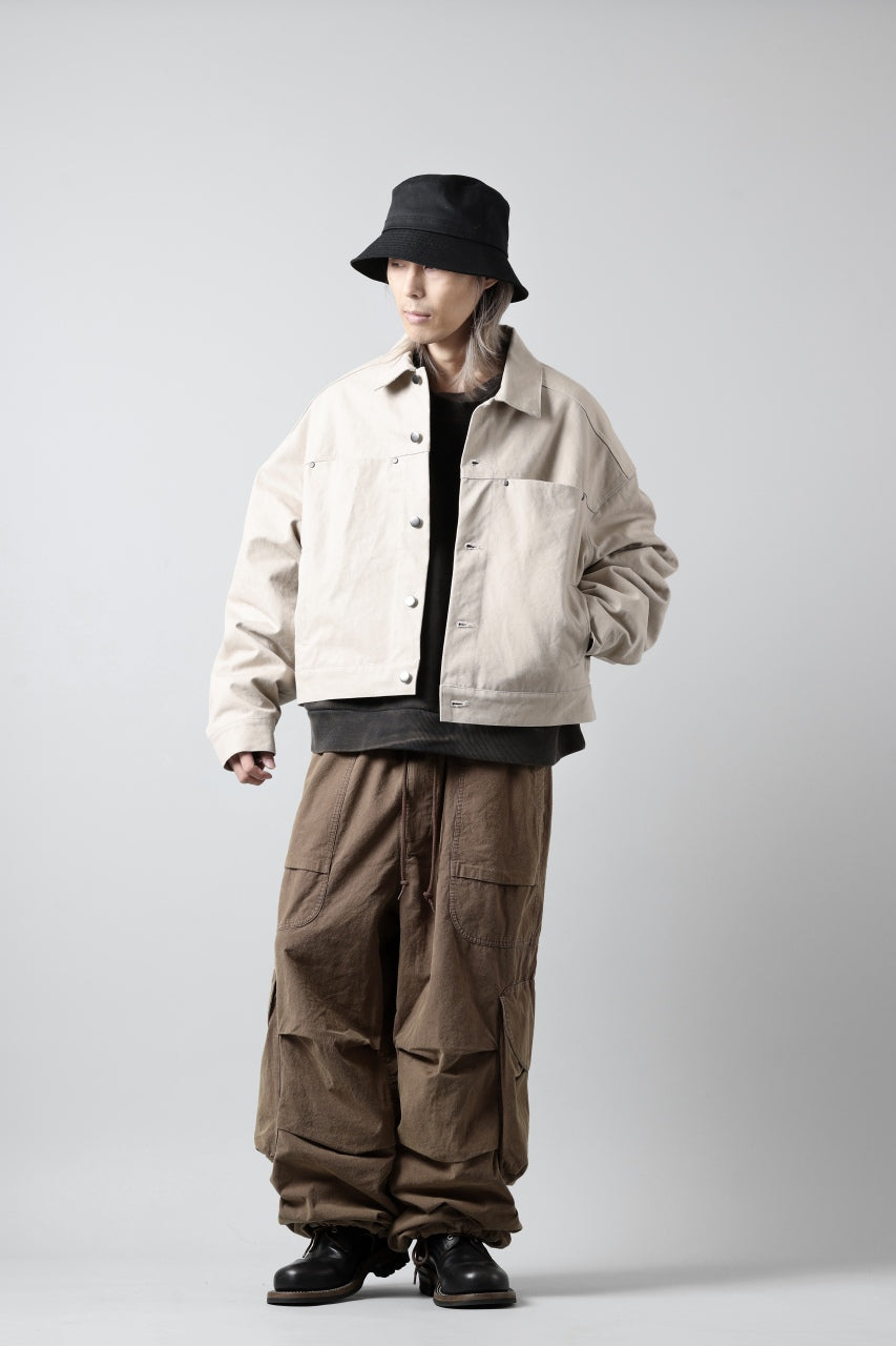 entire studios FREIGHT CARGO PANTS / COTTON CANVAS (GRAVY)