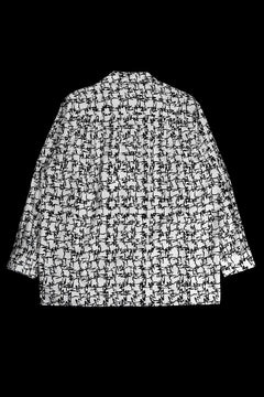 画像をギャラリービューアに読み込む, Y&#39;s for men x MASSES OPEN COLLAR SHIRT / MA ALL OVER PIGMENT PRINT (WHITE)