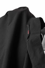 画像をギャラリービューアに読み込む, m.a+ zipped tall collar shirt jacket / H252DZ/CCE (BLACK)