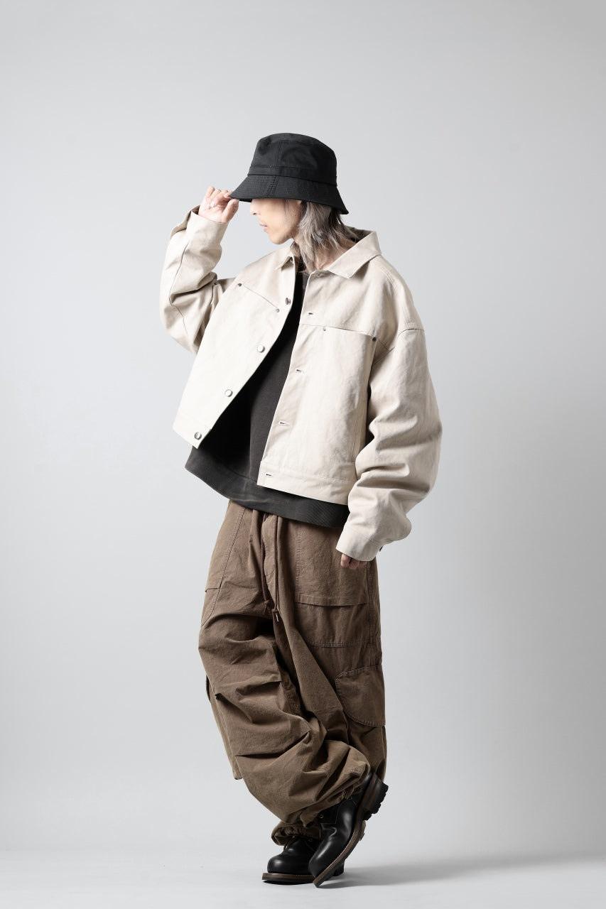 entire studios FREIGHT CARGO PANTS / COTTON CANVAS (GRAVY)