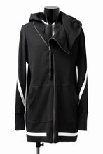 画像をギャラリービューアに読み込む, FIRST AID TO THE INJURED -VOX- ZIP HOODIE JACKET/ WAFFLE JERSEY (BLACK)