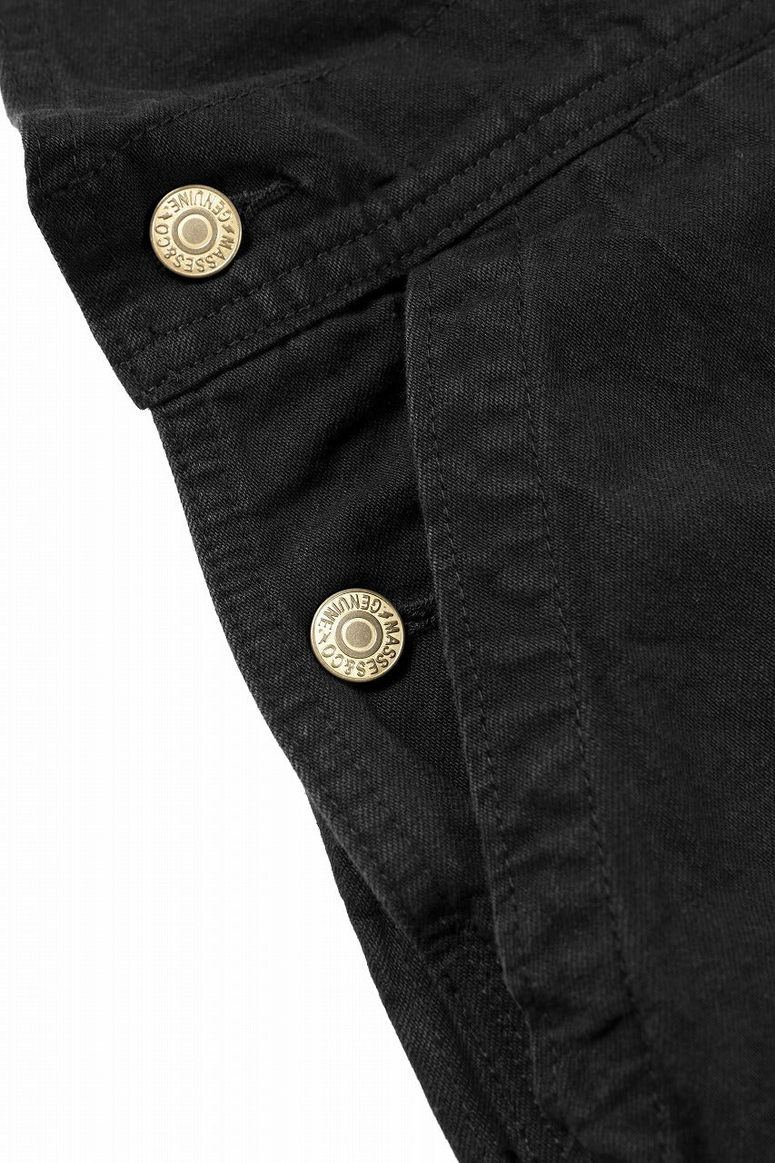 画像をギャラリービューアに読み込む, Y&#39;s for men x MASSES OVER ALL / MA THIN KATSURAGI TWILL (BLACK)