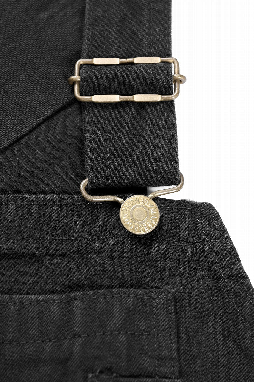画像をギャラリービューアに読み込む, Y&#39;s for men x MASSES OVER ALL / MA THIN KATSURAGI TWILL (BLACK)