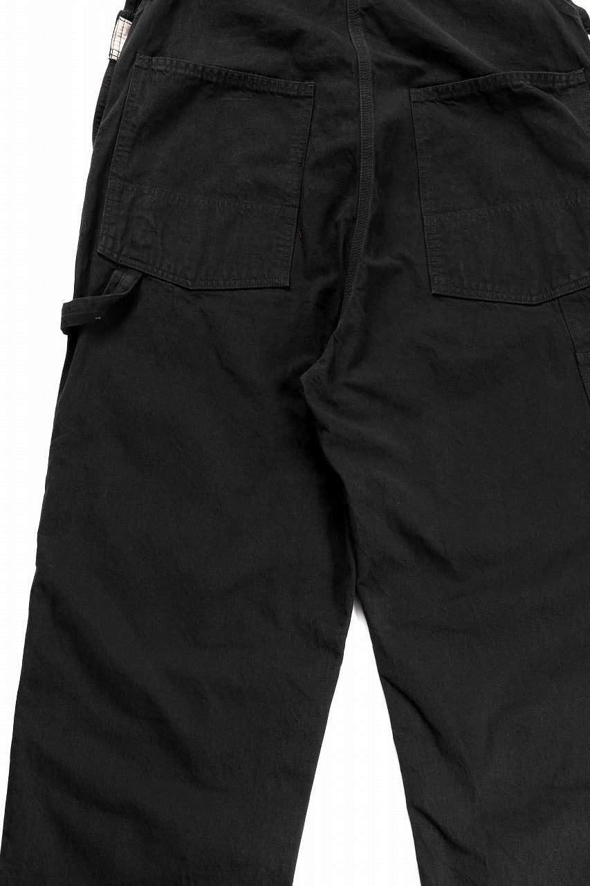 画像をギャラリービューアに読み込む, Y&#39;s for men x MASSES OVER ALL / MA THIN KATSURAGI TWILL (BLACK)