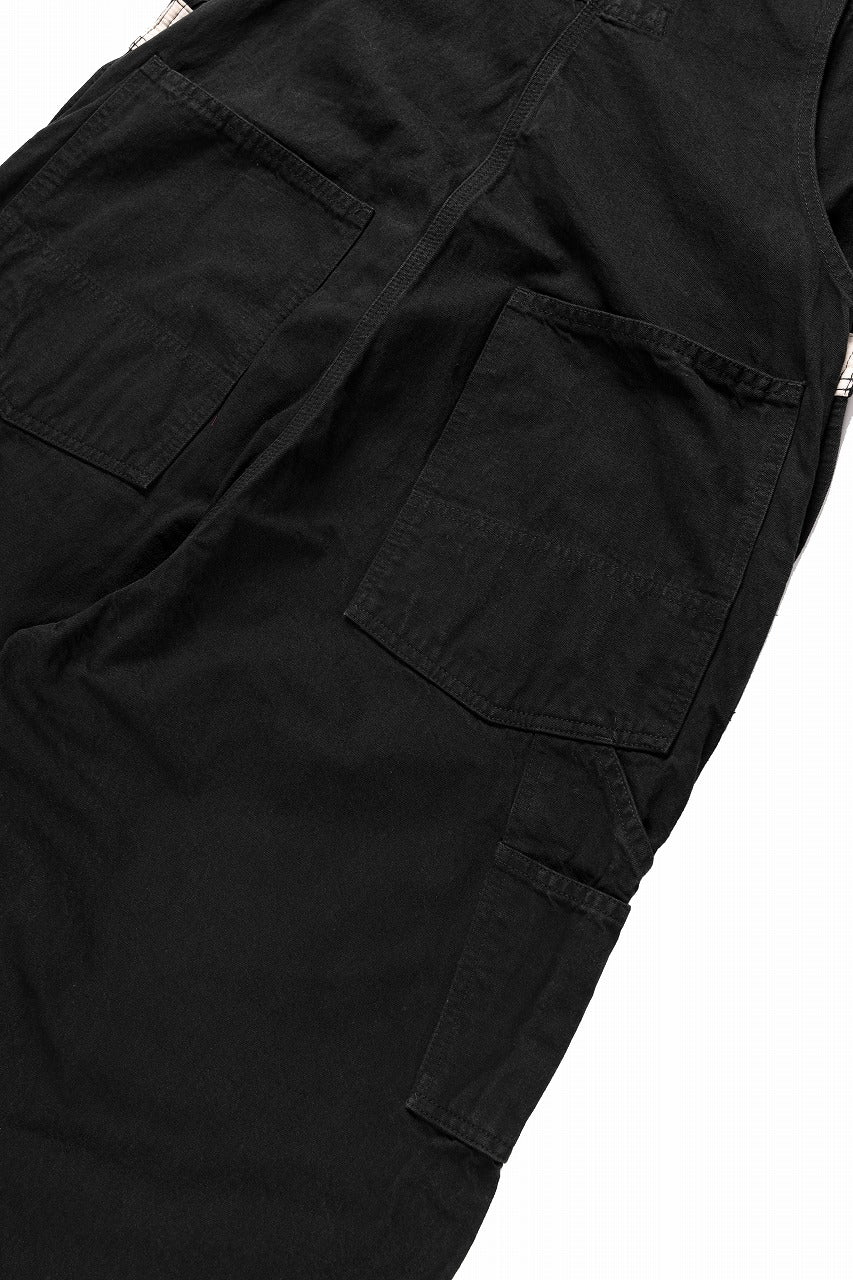 画像をギャラリービューアに読み込む, Y&#39;s for men x MASSES OVER ALL / MA THIN KATSURAGI TWILL (BLACK)
