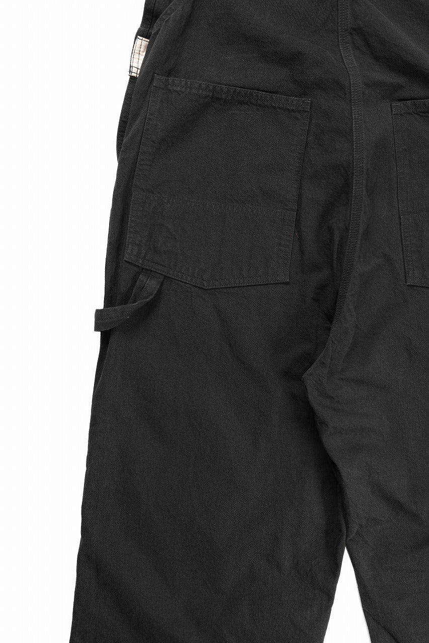 画像をギャラリービューアに読み込む, Y&#39;s for men x MASSES OVER ALL / MA THIN KATSURAGI TWILL (BLACK)