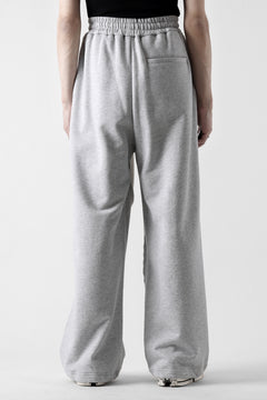 画像をギャラリービューアに読み込む, Feng Chen Wang PANELLED STRAIGHT SWEATPANTS (GREY)