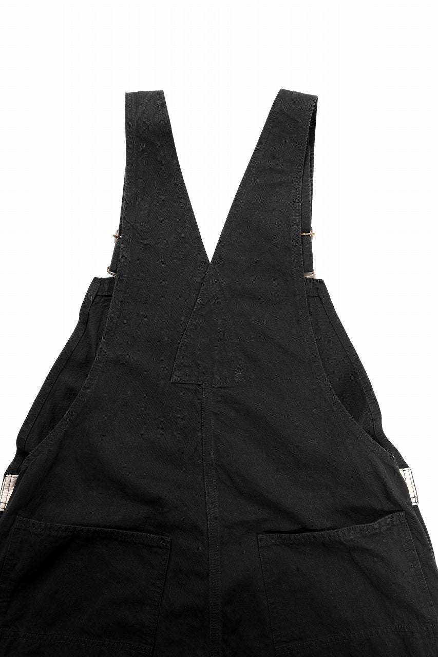 Y's for men x MASSES OVER ALL / MA THIN KATSURAGI TWILL (BLACK)