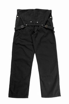 画像をギャラリービューアに読み込む, Y&#39;s for men x MASSES OVER ALL / MA THIN KATSURAGI TWILL (BLACK)