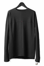 画像をギャラリービューアに読み込む, m.a+ written one piece long sleeve tops / T211D/JCKM (BLACK)