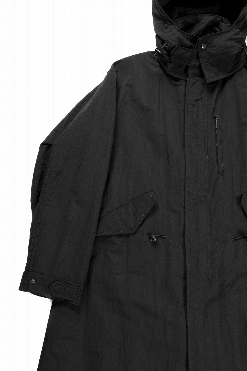 画像をギャラリービューアに読み込む, Y&#39;s for men MODS COAT / NYLON TASLAN with THINSULATE (BLACK)