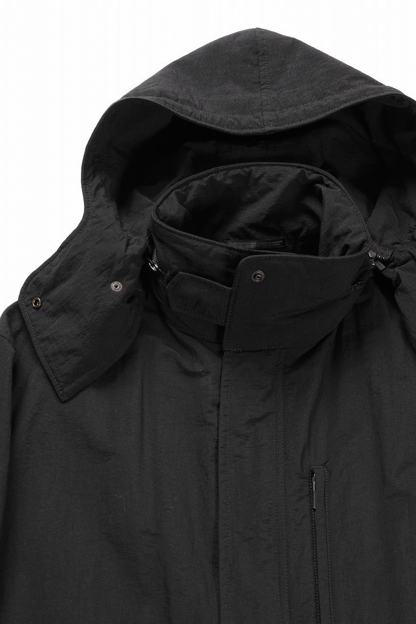 画像をギャラリービューアに読み込む, Y&#39;s for men MODS COAT / NYLON TASLAN with THINSULATE (BLACK)