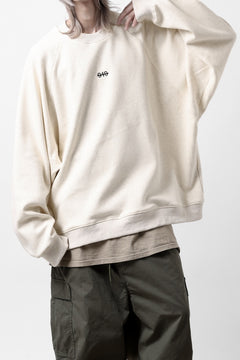 画像をギャラリービューアに読み込む, A.F ARTEFACT BOMBERHEAT® BACK LOGO DOLMAN TOPS (CREAM)