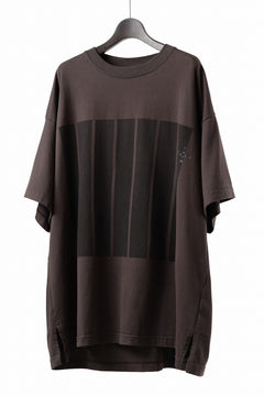 画像をギャラリービューアに読み込む, FACETASM 7 BARS SHORT SLEEVE TEE (BROWN)