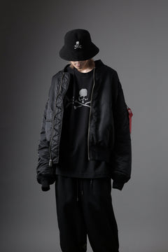 画像をギャラリービューアに読み込む, MASTERMIND WORLD x ALPHA INDUSTRIES REVERSIBLE MA-1 JACKET (BLACK)