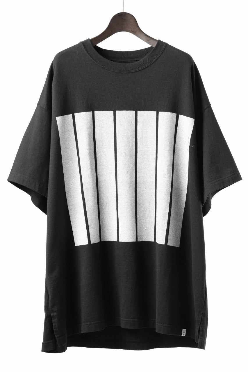 Load image into Gallery viewer, FACETASM 7 BARS SHORT SLEEVE TEE (BLACK)