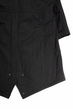 画像をギャラリービューアに読み込む, Y&#39;s for men MODS COAT / NYLON TASLAN with THINSULATE (BLACK)