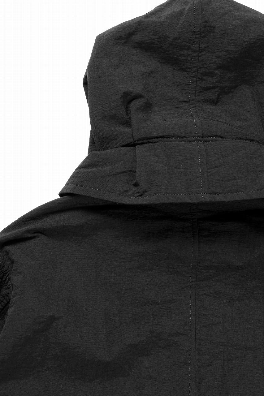 画像をギャラリービューアに読み込む, Y&#39;s for men MODS COAT / NYLON TASLAN with THINSULATE (BLACK)