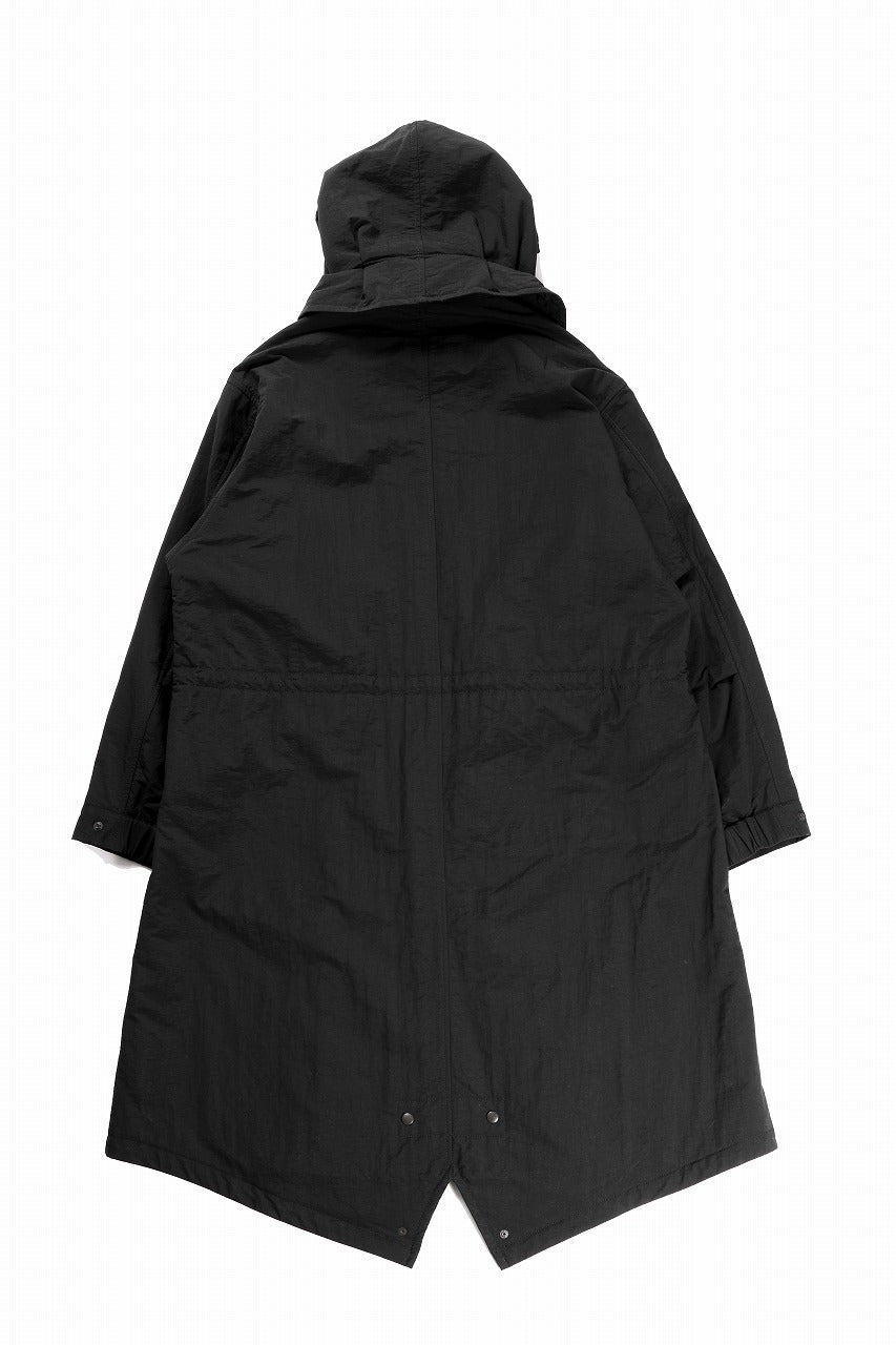画像をギャラリービューアに読み込む, Y&#39;s for men MODS COAT / NYLON TASLAN with THINSULATE (BLACK)
