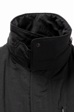 画像をギャラリービューアに読み込む, Y&#39;s for men MODS COAT / NYLON TASLAN with THINSULATE (BLACK)
