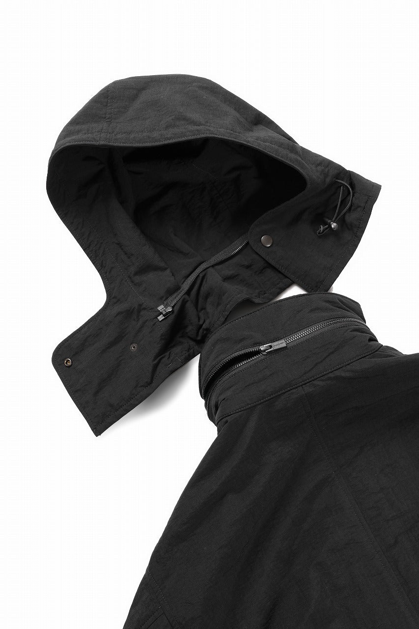 画像をギャラリービューアに読み込む, Y&#39;s for men MODS COAT / NYLON TASLAN with THINSULATE (BLACK)