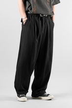 画像をギャラリービューアに読み込む, Y's for men SUSPENDER PANTS / HEATHER STRIPES RAYON (BLACK)