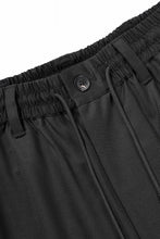 画像をギャラリービューアに読み込む, Y-3 Yohji Yamamoto REFINED WOOL SAROUEL CARGO PANTS (BLACK)
