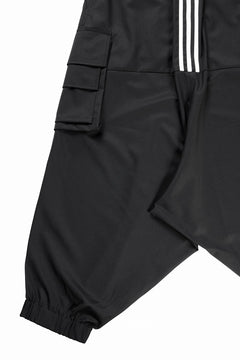 画像をギャラリービューアに読み込む, Y-3 Yohji Yamamoto REFINED WOOL SAROUEL CARGO PANTS (BLACK)