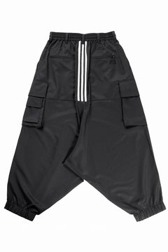 画像をギャラリービューアに読み込む, Y-3 Yohji Yamamoto REFINED WOOL SAROUEL CARGO PANTS (BLACK)