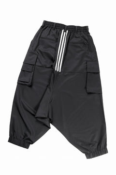 画像をギャラリービューアに読み込む, Y-3 Yohji Yamamoto REFINED WOOL SAROUEL CARGO PANTS (BLACK)