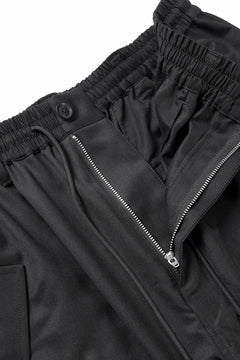 画像をギャラリービューアに読み込む, Y-3 Yohji Yamamoto REFINED WOOL STRAIGHT PANTS (BLACK)