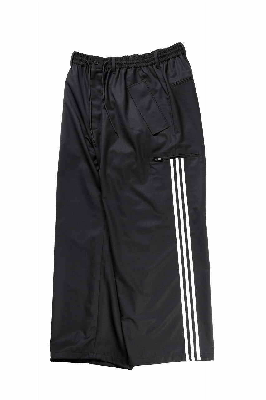 画像をギャラリービューアに読み込む, Y-3 Yohji Yamamoto REFINED WOOL STRAIGHT PANTS (BLACK)