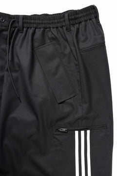 画像をギャラリービューアに読み込む, Y-3 Yohji Yamamoto REFINED WOOL STRAIGHT PANTS (BLACK)