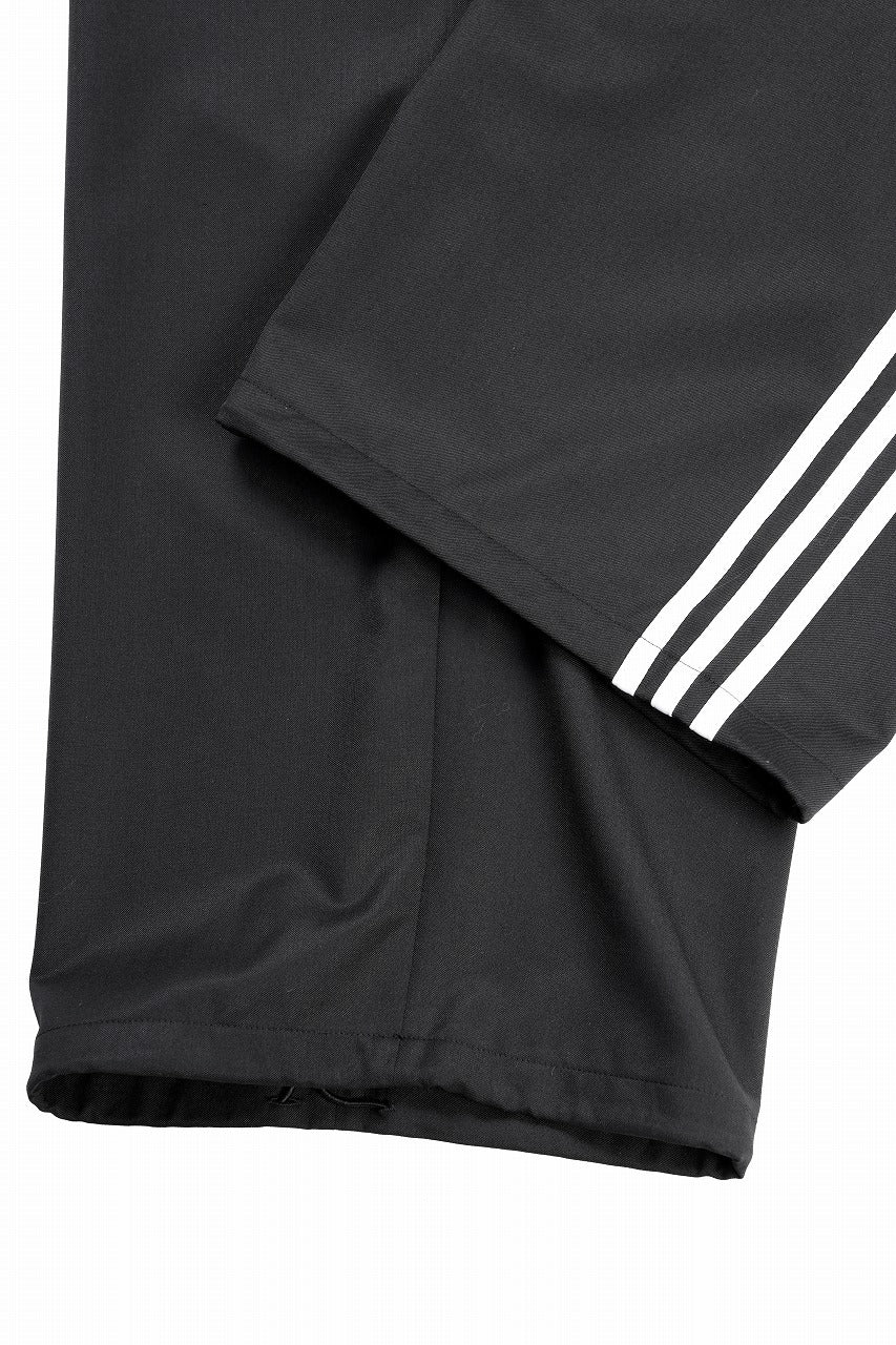Y-3 Yohji Yamamoto REFINED WOOL STRAIGHT PANTS (BLACK)