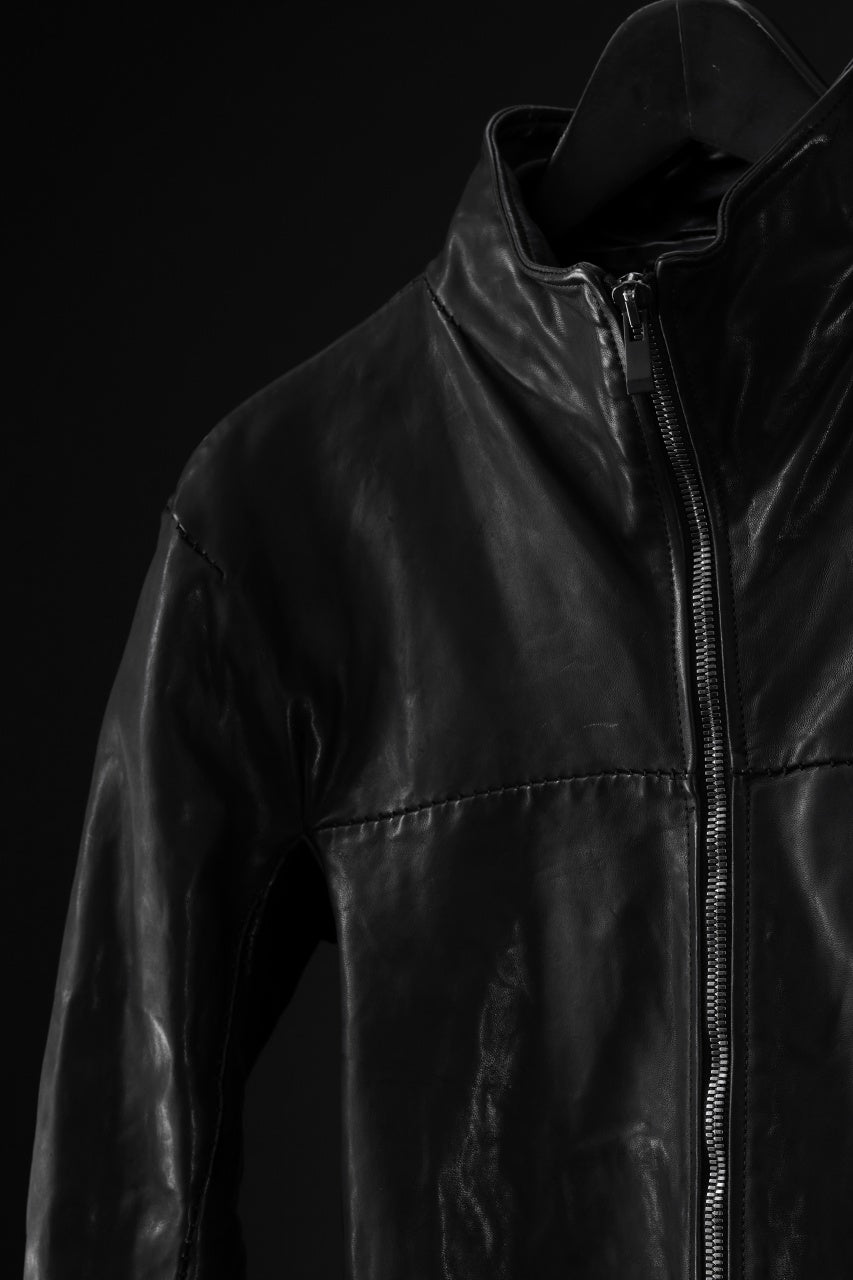 Load image into Gallery viewer, incarnation exclusive HORSE LEATHER TRACK JACKET DS-3 / OBJECT DYED (91NBK)
