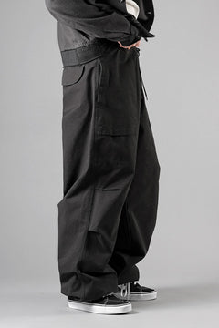 画像をギャラリービューアに読み込む, entire studios BARREN CARGO TROUSERS (BLACK)