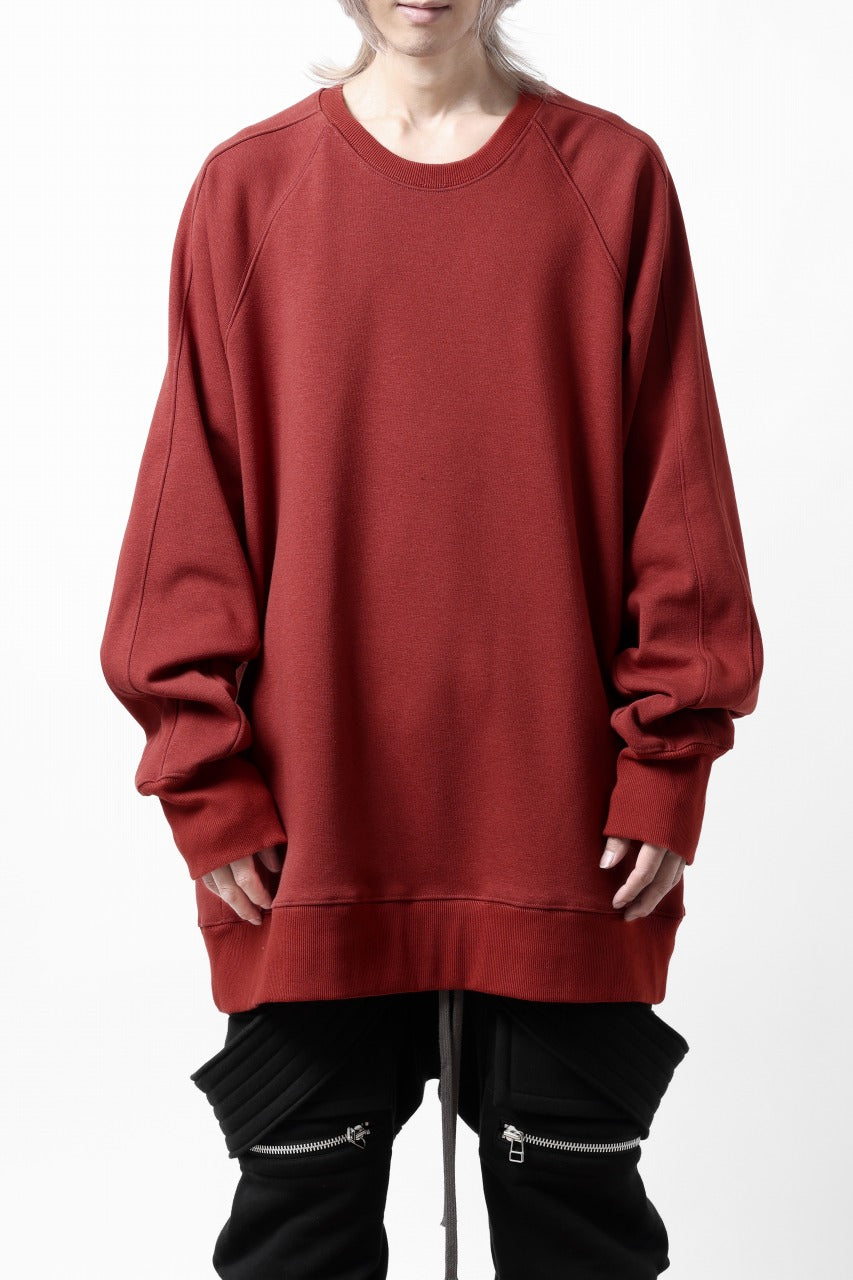 A.F ARTEFACT BOMBERHEAT® DOLMAN PULLOVER TOPS (ORANGE)