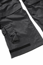 画像をギャラリービューアに読み込む, A.F ARTEFACT NYLON CARGO BAGGY PANTS (BLACK)