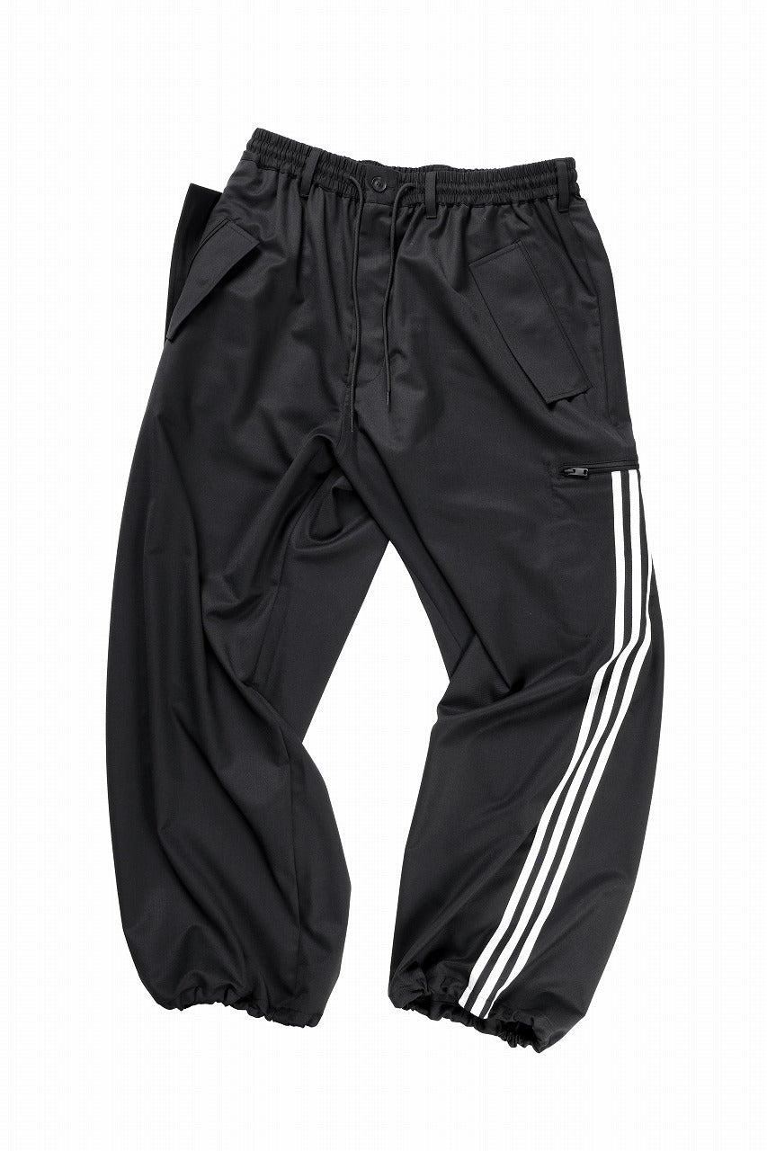 画像をギャラリービューアに読み込む, Y-3 Yohji Yamamoto REFINED WOOL STRAIGHT PANTS (BLACK)