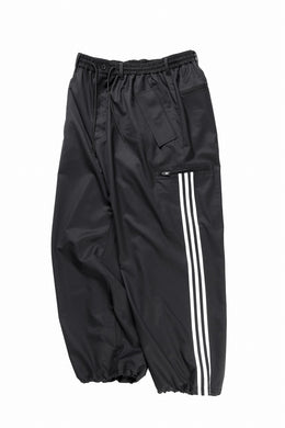 Y-3 Yohji Yamamoto REFINED WOOL STRAIGHT PANTS (BLACK)